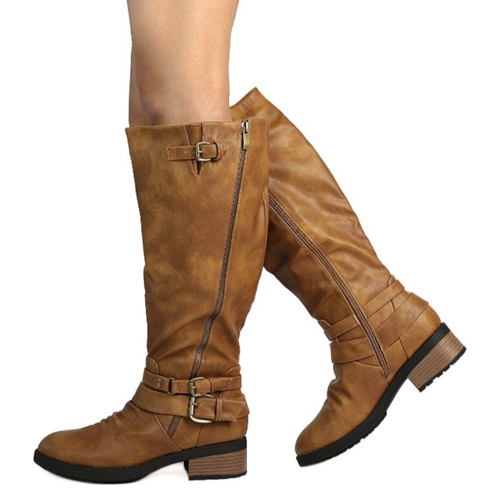 Womens Knee High Riding Boots